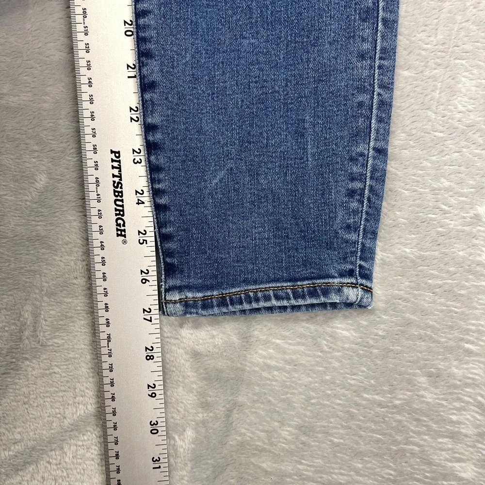 Abercrombie & Fitch Ankle Jeans Womens 28/6 (28x27) Blue Denim High Rise‎ Skinny